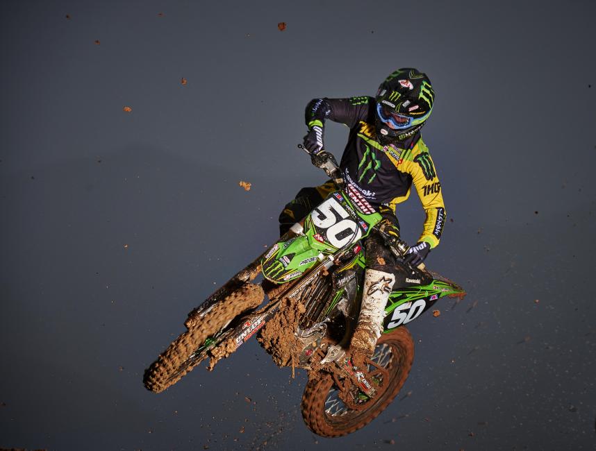 Injuries have prevented Cianciarulo from logging a lap of Lucas Oil Pro Motocross Championship competition since the 2013 season, but despite that he is expected to contend for the title.Photo: Courtesy of Monster Energy/Pro Circuit Kawasaki