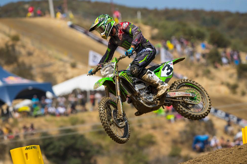 Tomac has shown consistent improvement with each passing moto and will now become Roczen's fiercest challenger in Dungey's absence.Photo: Simon Cudby