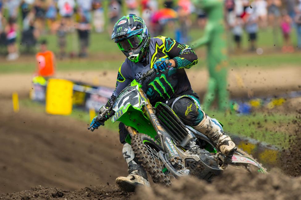 Only Tomac can mathematically prevent Roczen clinching the championship this weekend.Photo: Simon Cudby 
