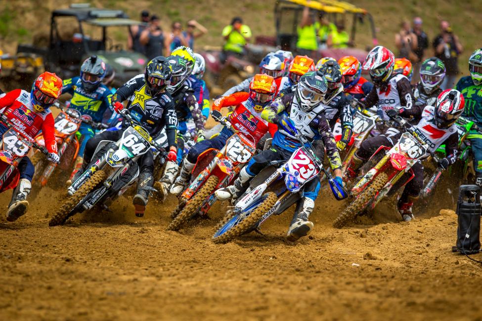Plessinger's first moto win and third overall (1-11) clinched the 250 Class title.