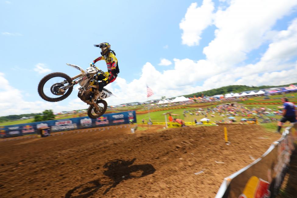Anderson just missed out on his first career 450 Class win.Photo: MX Sports Pro Racing / Jeff Kardas