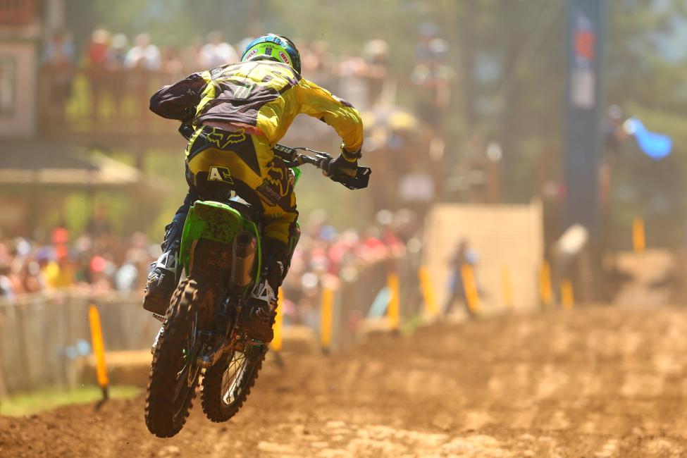 Cianciarulo saw his first career win slip away on the final lap, which also dropped him off the podium.