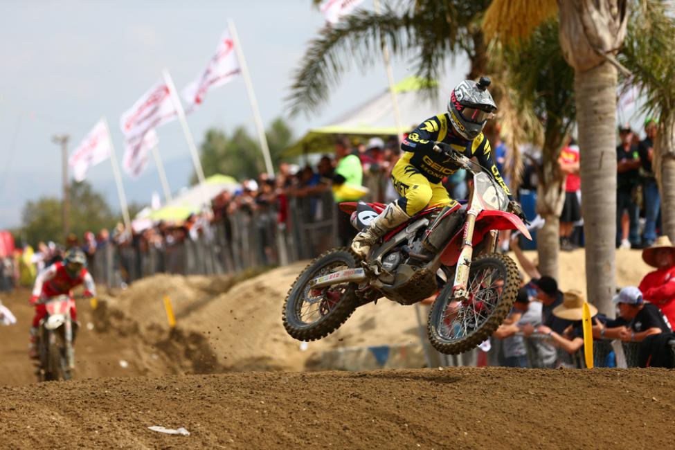 Jeremy Martin's third-place finish gives him back-to-back podiums to start the season.