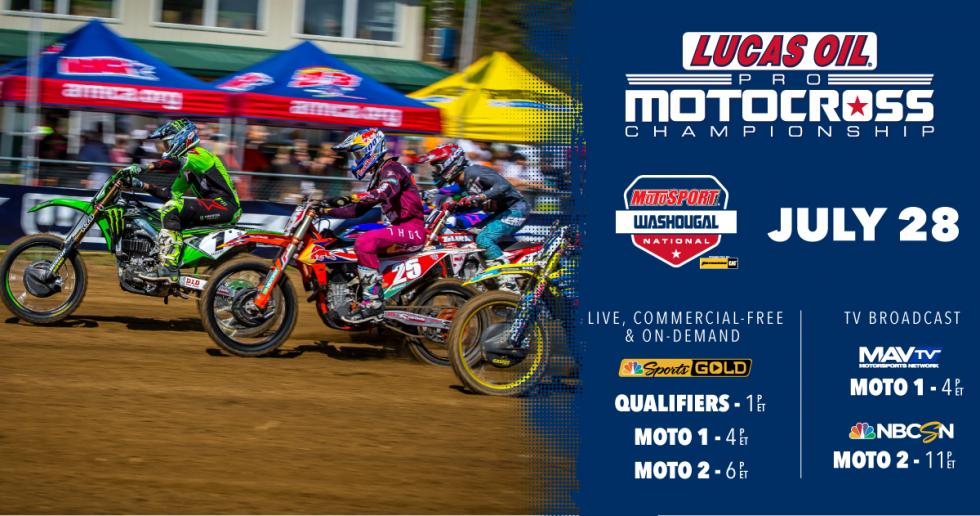 How to Watch Washougal National MX Sports Pro Racing