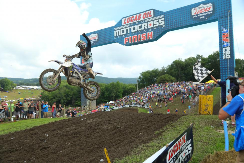 The Frenchman Dylan Ferrandis celebrates a perfect 1-1 performance for his second career victory.