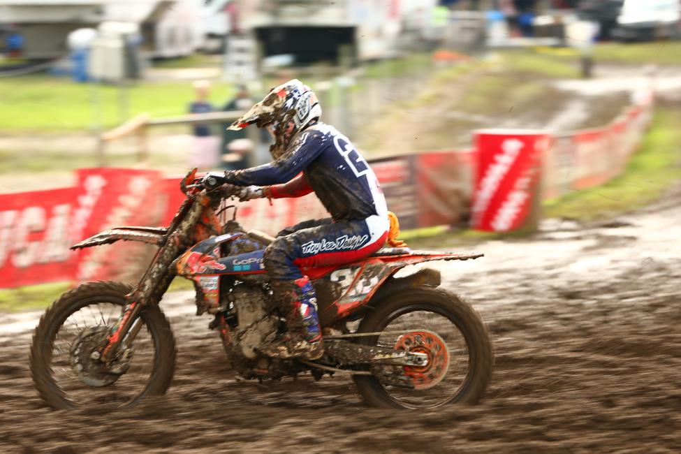 Alex Martin maintains hold of second in the championship and was seventh overall (10-7).