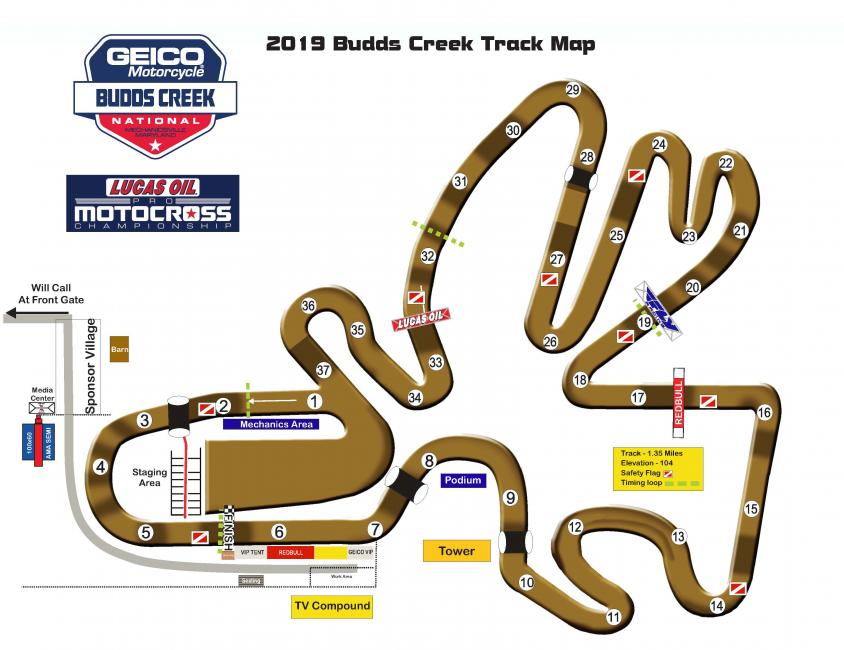 Budds Creek National Entry Lists and Information MX Sports Pro Racing